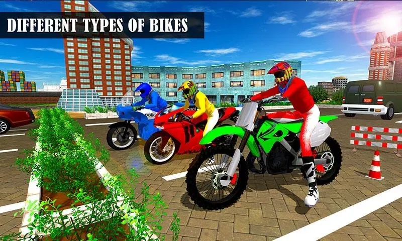 Bike Parking Moto Driving Game (Ларонг Парадахан нг Бисиклета)  [МОД Бесконечные деньги] Screenshot 2