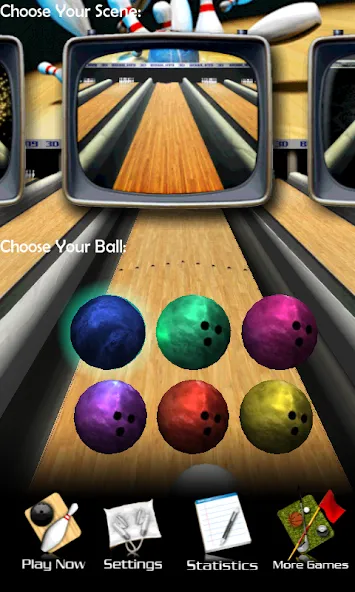 3D Bowling  [МОД Menu] Screenshot 1