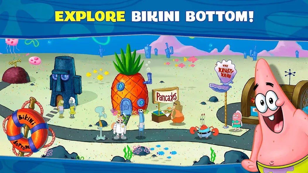 SpongeBob: Krusty Cook-Off  [МОД Menu] Screenshot 4