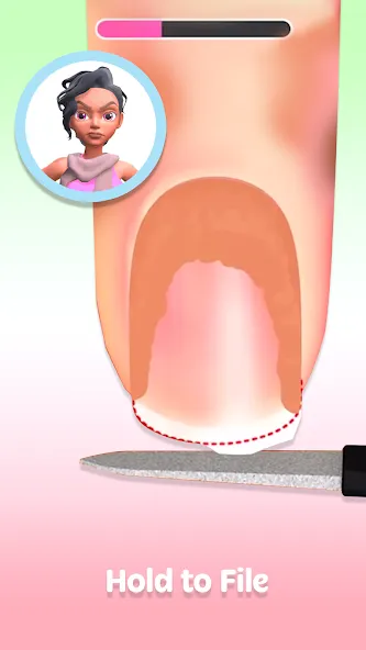 Nail Salon 3D  [МОД Mega Pack] Screenshot 1