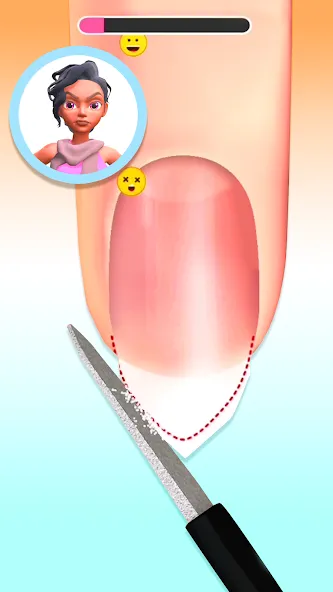 Nail Salon 3D  [МОД Mega Pack] Screenshot 3