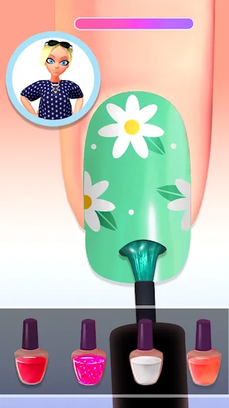 Nail Salon 3D  [МОД Mega Pack] Screenshot 4