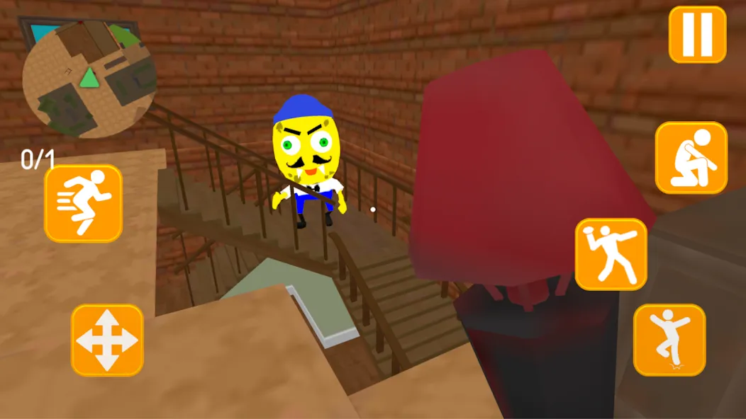 Neighbor Sponge. Scary Secret  [МОД Бесконечные монеты] Screenshot 3