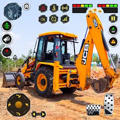 Взлом JCB Excavator Construction 3D  [МОД Бесконечные монеты] - стабильная версия apk на Андроид