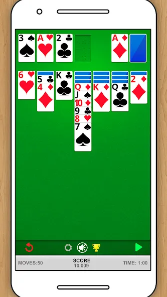 SOLITAIRE CLASSIC CARD GAME  [МОД Unlocked] Screenshot 4