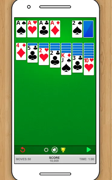 SOLITAIRE CLASSIC CARD GAME  [МОД Unlocked] Screenshot 5