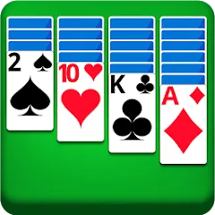 Взломанная SOLITAIRE CLASSIC CARD GAME  [МОД Unlocked] - полная версия apk на Андроид