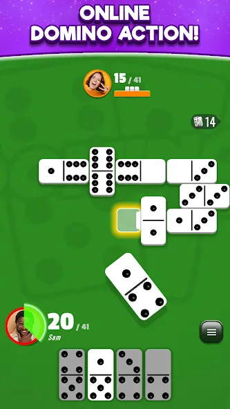 Domino Club: 1v1 Online Game (Домино Клуб)  [МОД Menu] Screenshot 1