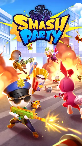 Smash Party - Hero Action Game (Смэш Пати)  [МОД Меню] Screenshot 1