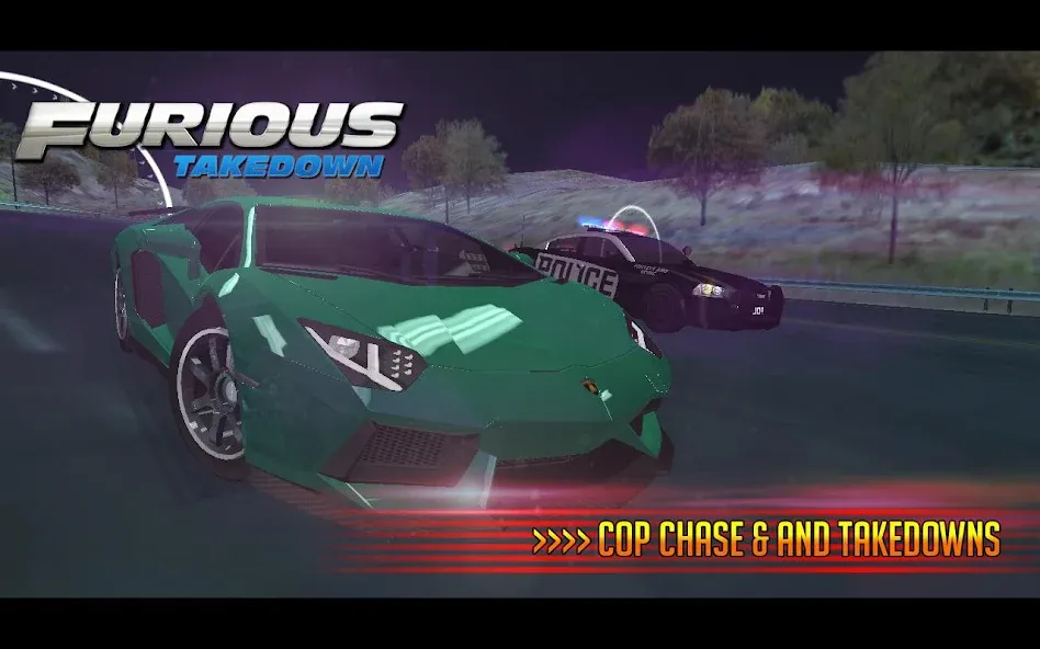 Furious: Takedown Racing (Фьюриъс)  [МОД Много монет] Screenshot 3