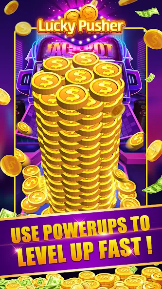 Lucky Cash Pusher Coin Games (Лаки Кэш Пушер Коин Геймс)  [МОД Mega Pack] Screenshot 5