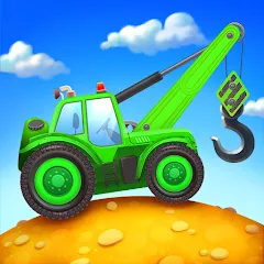 Взломанная Build a House: Building Trucks  [МОД Все открыто] - стабильная версия apk на Андроид