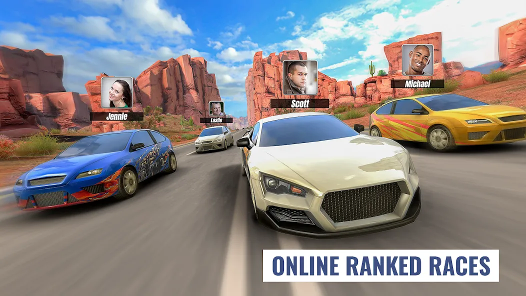 Racing Clash (Рейсинг Клэш)  [МОД Unlimited Money] Screenshot 5