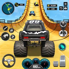 Взлом Monster Truck Games- Car Games  [МОД Menu] - стабильная версия apk на Андроид