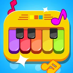 Скачать взломанную Baby Piano Kids Music Games  [МОД Mega Pack] - последняя версия apk на Андроид