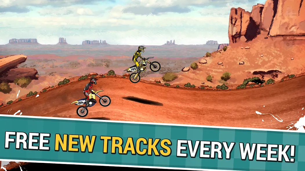 Mad Skills Motocross 2 (Мад Скилс Мотокросс 2)  [МОД Все открыто] Screenshot 5