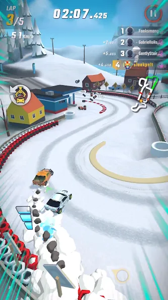 Rally Clash - Car Racing Game (Ралли Клаш)  [МОД Menu] Screenshot 2