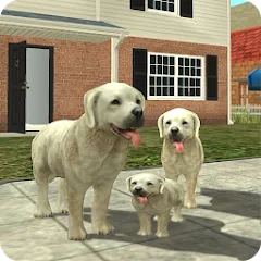 Взлом Dog Sim Online: Raise a Family  [МОД Много монет] - стабильная версия apk на Андроид