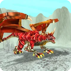 Скачать взломанную Dragon Sim Online: Be A Dragon  [МОД Много денег] - стабильная версия apk на Андроид