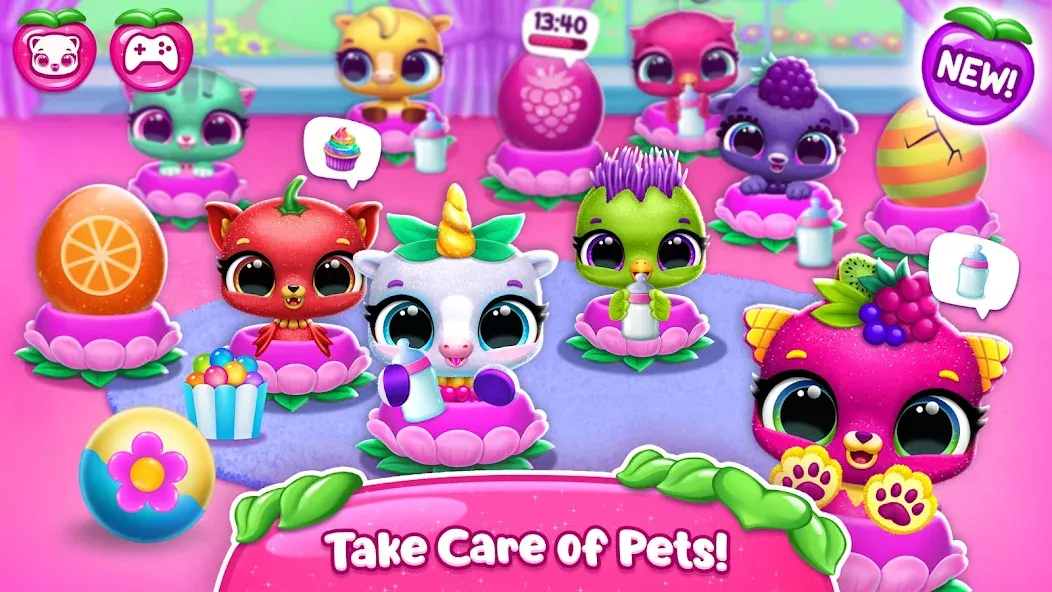 Fruitsies - Pet Friends (Фрутсиз)  [МОД Unlimited Money] Screenshot 4