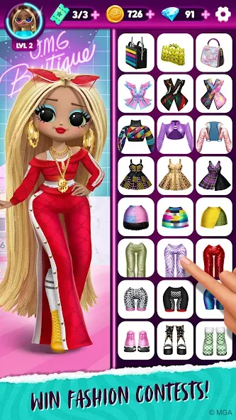 LOL Surprise! OMG Fashion Club  [МОД Много денег] Screenshot 3