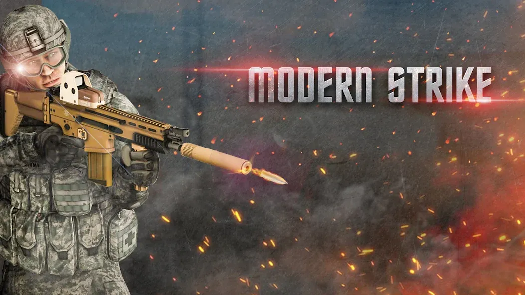 Modern Commando FPS Army Games  [МОД Все открыто] Screenshot 1