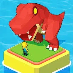 Скачать взлом Dino Tycoon - 3D Building Game  [МОД Много денег] - стабильная версия apk на Андроид