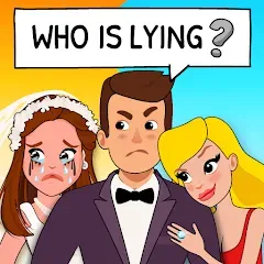 Взломанная Who is? Brain Teaser & Riddles  [МОД Много денег] - полная версия apk на Андроид