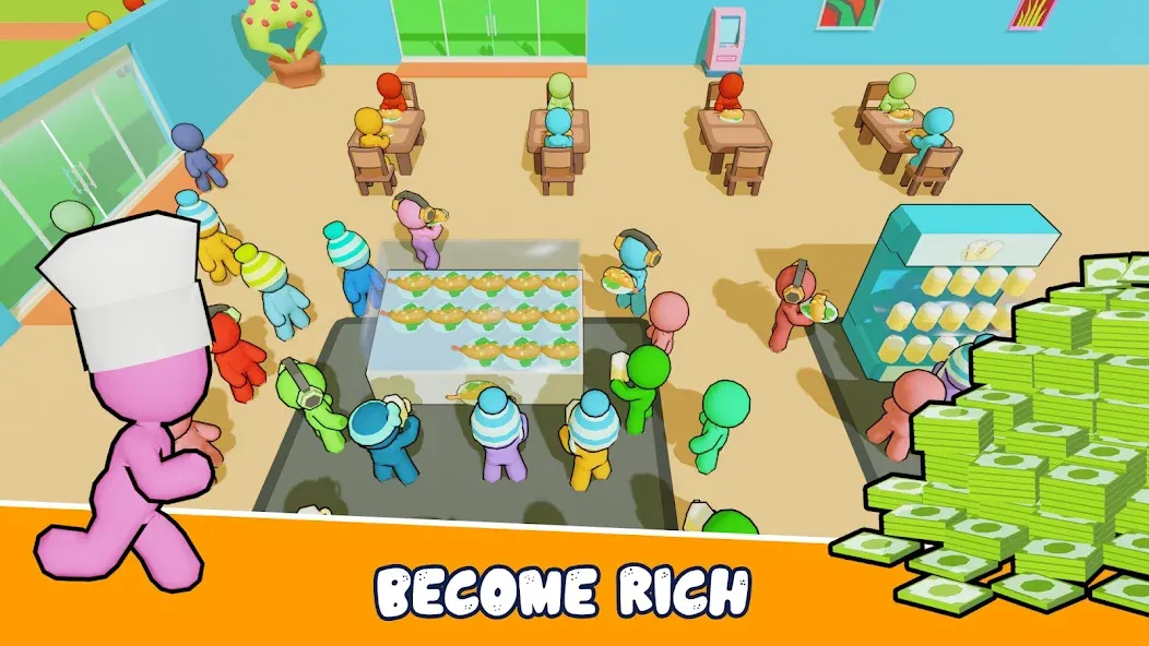 Kitchen Fever: Food Tycoon (Китчен Фивер)  [МОД Unlimited Money] Screenshot 1