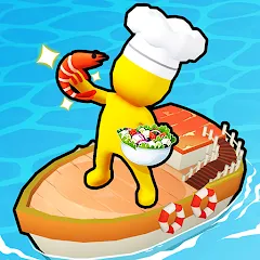 Скачать взлом Sea Restaurant - Travel Tycoon (Си Ресторан)  [МОД Много монет] - последняя версия apk на Андроид