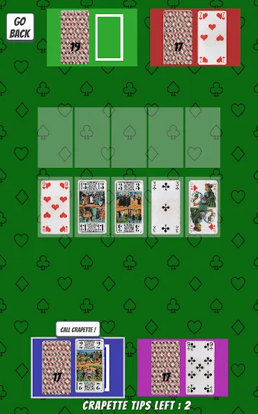 Crapette multiplayer solitaire (Крапет мультиплеер солитер)  [МОД Много монет] Screenshot 2