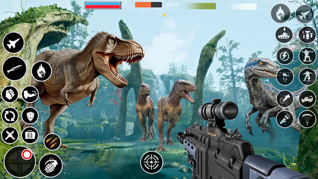 Wild Dino Hunting: Zoo Hunter (Дино Хантер)  [МОД Много монет] Screenshot 4