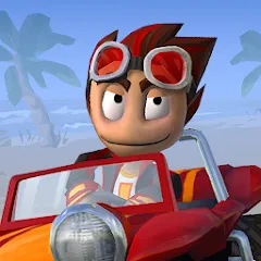 Взломанная Beach Buggy Blitz (Бич Багги Блиц)  [МОД Mega Pack] - полная версия apk на Андроид