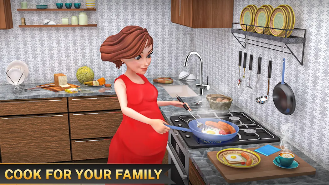 The Mother Sim Life Mom Games  [МОД Unlocked] Screenshot 4