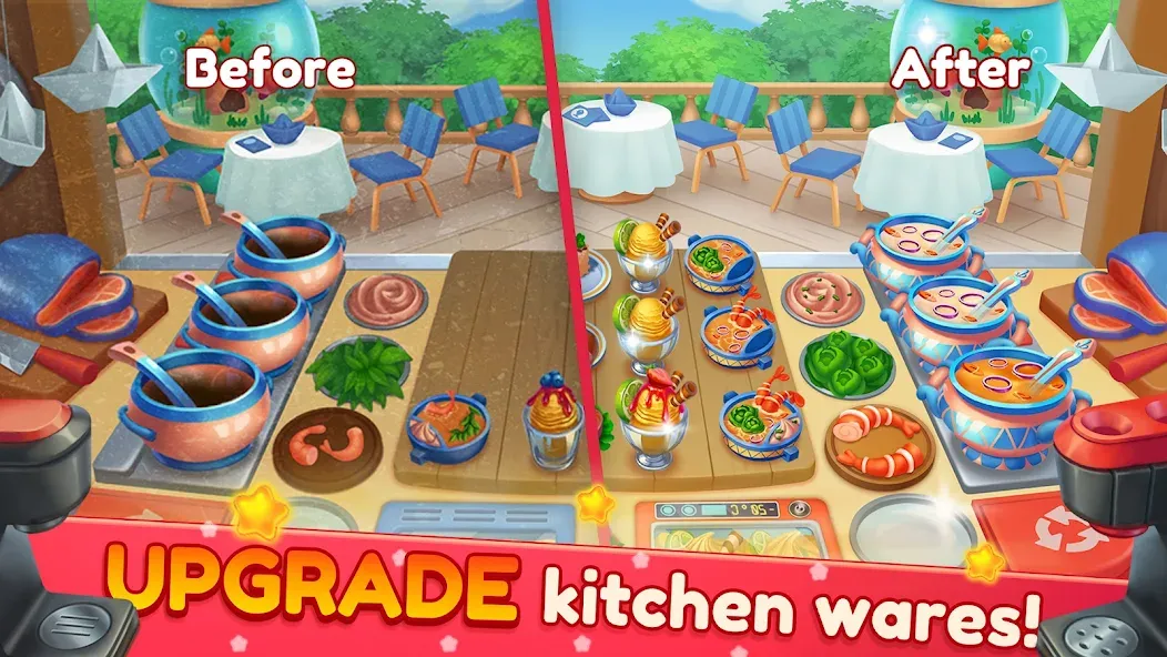 Cooking Artist: Kitchen Game (Кукинг Артист)  [МОД Все открыто] Screenshot 2