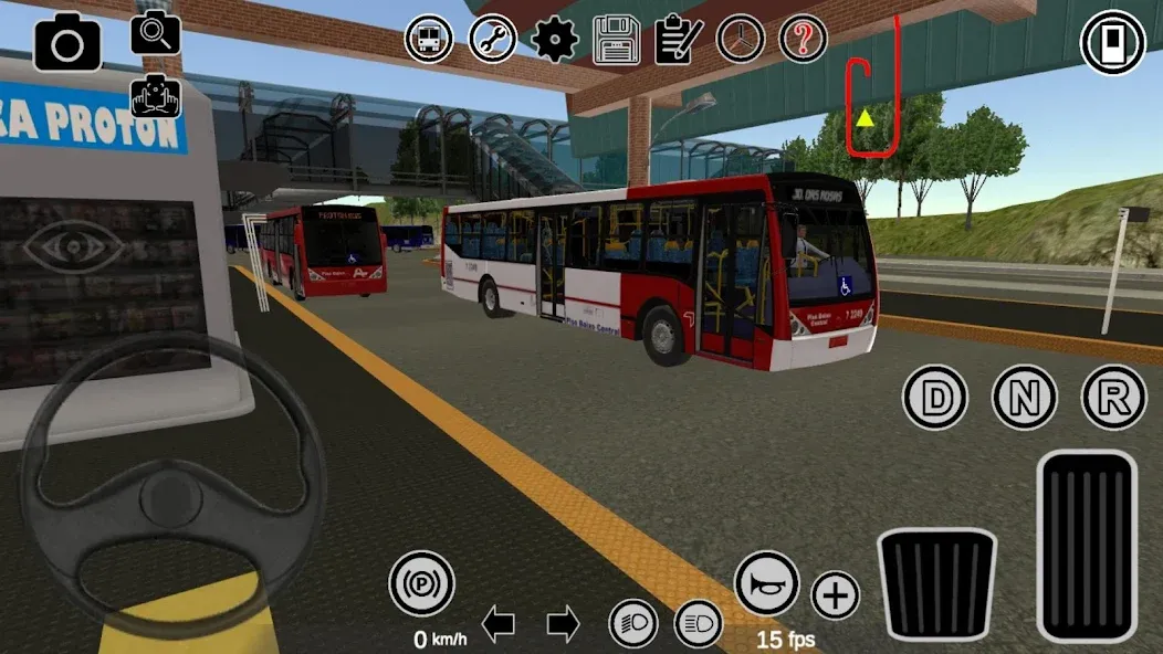 Proton Bus Simulator Urbano (Протон автобусный симулятор )  [МОД Menu] Screenshot 1
