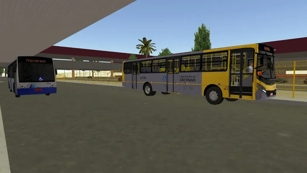 Proton Bus Simulator Urbano (Протон автобусный симулятор )  [МОД Menu] Screenshot 4