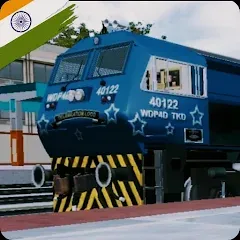 Скачать взлом Indian Railway Simulator (Индийский железнодорожный симулятор)  [МОД Меню] - стабильная версия apk на Андроид