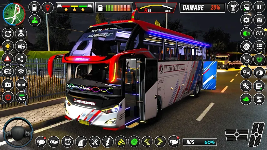 Euro Bus Simulator - Bus Games  [МОД Бесконечные монеты] Screenshot 2