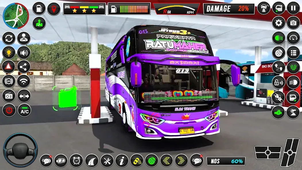 Euro Bus Simulator - Bus Games  [МОД Бесконечные монеты] Screenshot 5