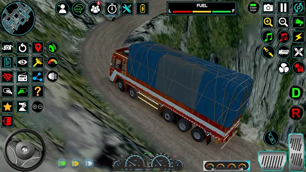 Indian Truck Offroad Cargo Sim (Индийский грузовик   )  [МОД Unlocked] Screenshot 4