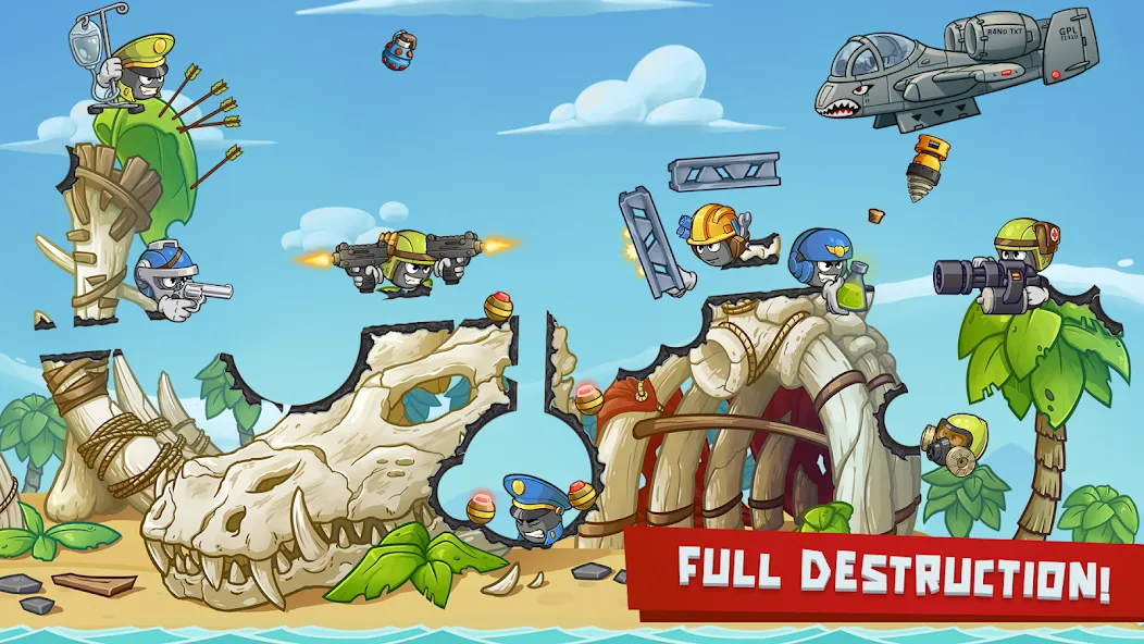 Warlings 2: Total Armageddon (Варлингс 2)  [МОД Mega Pack] Screenshot 1