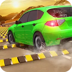 Взломанная Car Crash Speed Bump Car Games  [МОД Бесконечные монеты] - стабильная версия apk на Андроид