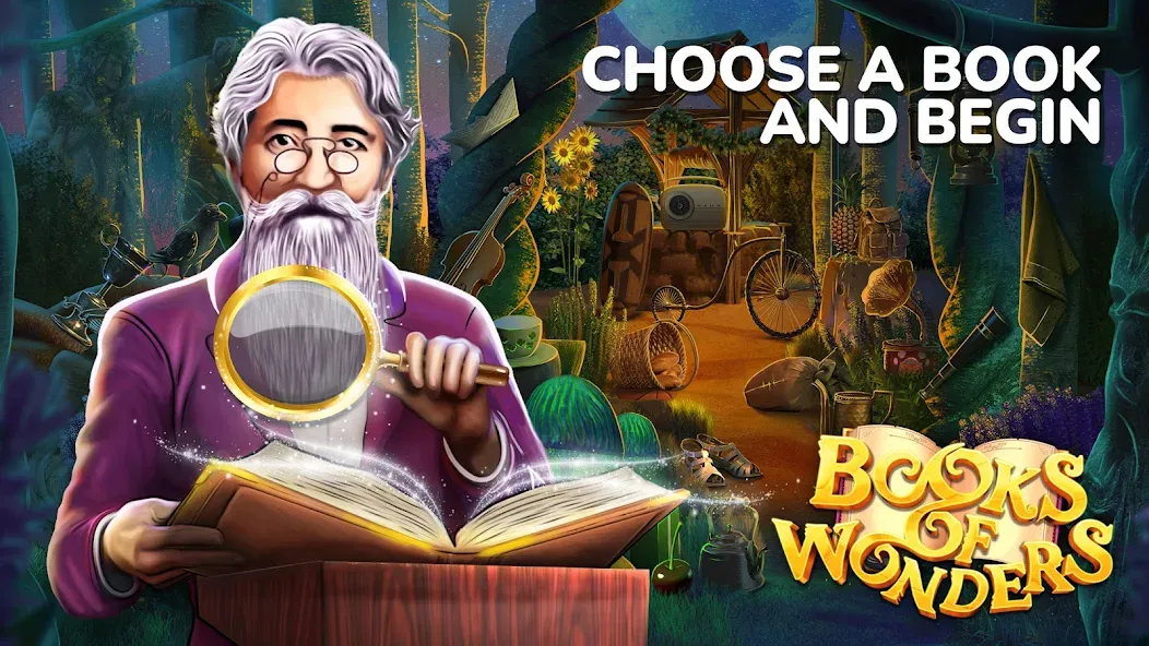 Books of Wonder Hidden Objects  [МОД Unlocked] Screenshot 1