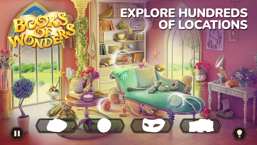 Books of Wonder Hidden Objects  [МОД Unlocked] Screenshot 3