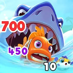 Скачать взломанную Fish Go.io - Be the fish king  [МОД Unlimited Money] - стабильная версия apk на Андроид