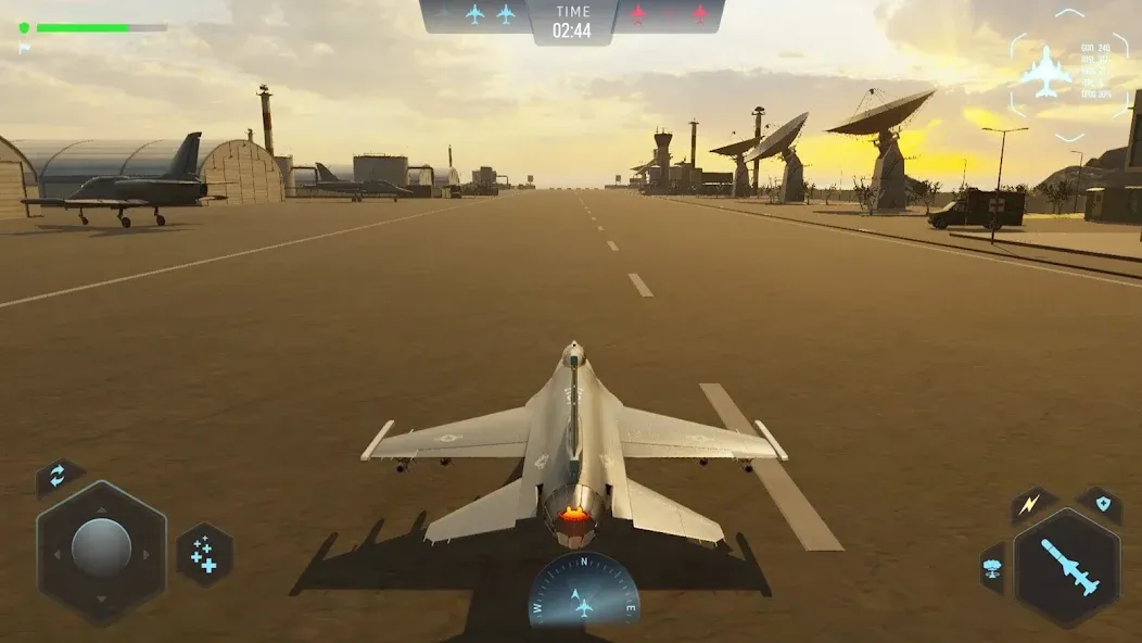 Sky Warriors: Airplane Games (Скай Ворриорс)  [МОД Все открыто] Screenshot 1