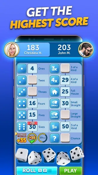 Dice With Buddies™ Social Game (Дайс вместе с друзьями Социальная игра)  [МОД Unlocked] Screenshot 4