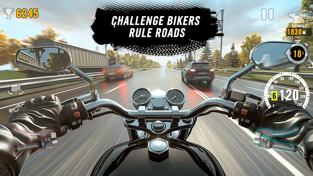 Motor Tour: Biker's Challenge (Мотор Тур)  [МОД Menu] Screenshot 2