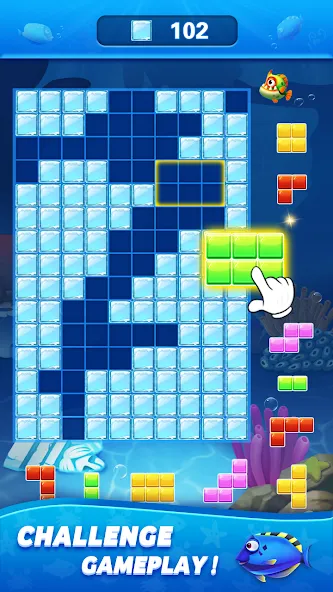 Block Ocean 1010 Puzzle Games (Блок Океан 1010 Головоломки)  [МОД Menu] Screenshot 2